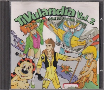 RARO CD  " TIVULANDIA VOL. 2 "  SUPEROBOTS  LEPORE  FIDENCO  CAVALIERI DEL RE - Immagine 1 di 2