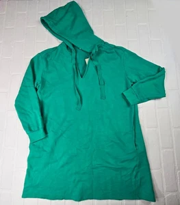 Universal Thread Green Hooded Tunic Sweater Size Large - Picture 1 of 3