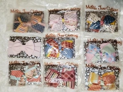 Lote de 9 nuevos lazos para el cabello Matilda Jane de tantos lanzamientos diferentes. Perfect MJ Foto 1 de 4