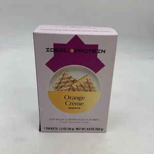Ideal Protein Orange Creme Wafers - 7 packets exp 2026 Sealed Box NEW - Picture 1 of 7