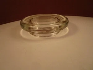 Vintage Klarglas Glas Ersatz NUR DECKEL - Bild 1 von 9