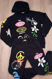 Chinatown Market x Bobby Hundreds Graphic Print Tracksuit Hoodie Pants Set XL - Picture 1 of 11