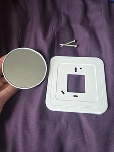 Google Nest Thermostat Model G4CVZ Snow Color USED - Picture 1 of 4