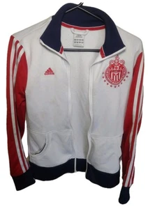ADIDAS CHIVAS DEL GUADALAJARA TRACK SUIT ZIP UP JACKET UNISEX SIZE SMALL (8-10) - Picture 1 of 9