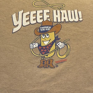 Vintage Twinkie the Kid Graphic T-Shirt “Yeeee Haw” Size Large - Picture 1 of 7