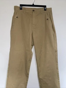 Universal Standard Audrey maßgeschneiderte Stretch Ponte Hose hellbraun plus Knöchel Gr. 14-16 - Bild 1 von 7