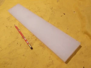 LDPE BARRA DE POLIETILENO Mecanizable Plástico Hoja Plana Stock 3/4" x 3" x 16" LARGO - Imagen 1 de 1