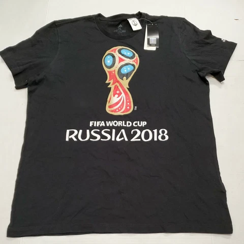 NWT Adidas Fifa World Cup Russia 2018 Men's Soccer T-Shirt XL New With Tags Cover