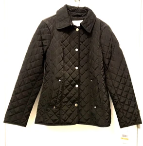 Chaqueta de Invierno Michael Kors Para Mujer Musgo Oscuro Acolchada Poliéster Talla S Nueva - Imagen 1 de 23