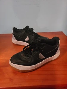 Nike Air Force 1 LV8 1 GS 'Black Wolf Grey' - Picture 1 of 6
