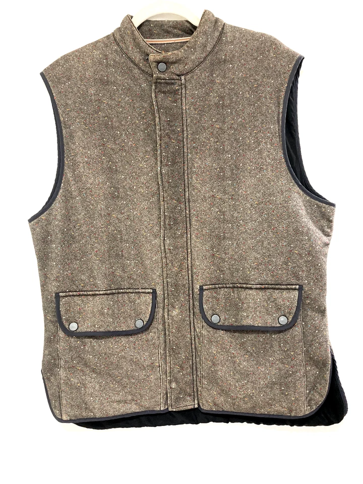 CAMISETA COSTA IZQUIERDA MARRÓN ESPIGA MULTICOLOR FLACK ALGODÓN CHALECO XL Foto 1 de 4