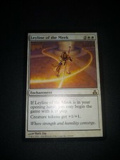 [1x] Leyline of the Meek [x1] Guildpact Played, English -BFG- MTG Magic
