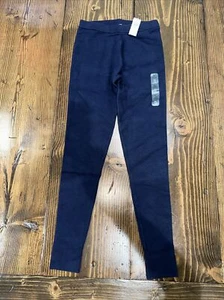 NWT GAP Kids Girls XL Heavy Cotton Leggings - Navy Blue - Picture 1 of 7