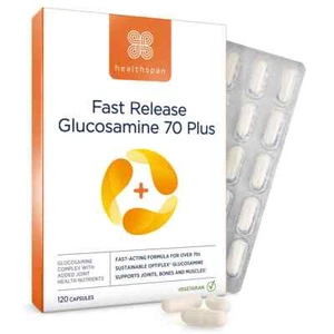 120 Healthspan Fast Release Glucosamine 70 Plus - Picture 1 of 1