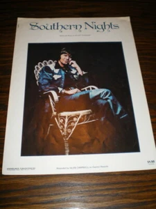 1977 GLEN CAMPBELL Southern Nights NOTEN Country ALLEN TOUSSAINT Western - Bild 1 von 1