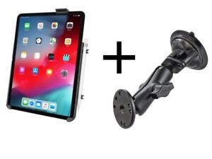 RAM Suction Cup Mount for iPad 7th, 8th, 9th Generation, Use w/o Case or Sleeve