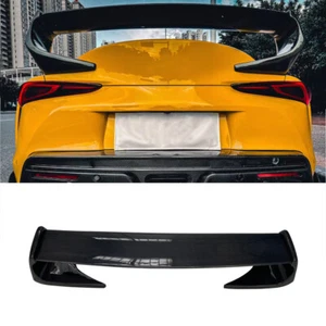 Rear Trunk Spoiler Lip Guide Rear Wing For Toyota Supra GR A90 A91 MK5 2019-23 - Picture 1 of 11