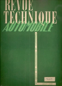 REVUE TECHNIQUE AUTOMOBILE 28 RTA 1948 ETUDE TALBOT LAGO TOUS TYPES 1935 à 1948 - Imagen 1 de 3