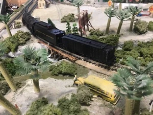 N Scale AUXILIARY TENDER FOR STEAM ENGINES UNIT  2 3D Print Unpainted - Picture 1 of 18