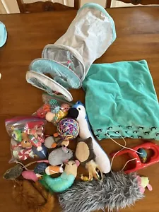 Cat Kitten Mice Plush Teaser Tunnel Door Hanger Large Lot Of Toys - Picture 1 of 6
