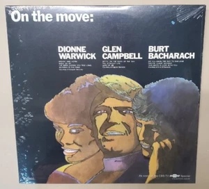 NEW Dionne Warwick Glen Campbell Burt Bacharach On The Move W/Shrink LP Vinyl R - Picture 1 of 2
