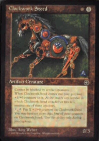 Clockwork Steed - Homelands: #103, Magic: The Gathering Nm R109 - Image 1 of 1
