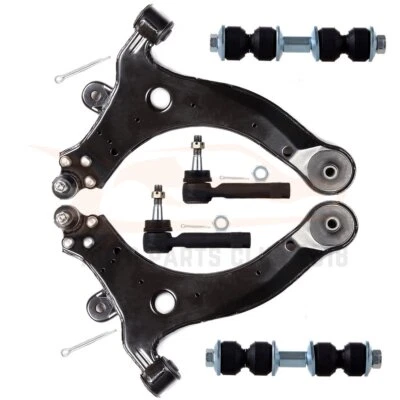 For Chevy & Pontiac Front Lower Control Arm Tie Rod End Sway Bar Suspension Kit - Image 1 of 4