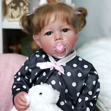 20'' Reborn Baby Dolls Girl Liam Lifelike Newborn Girl Handmade Doll Realistic 