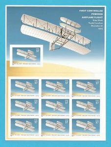 3783 US ...Wright Brothers First Flight.. .Never Hinged Sheet issued year 2003 - Picture 1 of 2