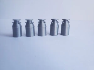 1/24 Milk Cans Churn Tank for 1/24 1/25 Kitchen Railroad Garage Diorama Shop - Picture 1 of 28