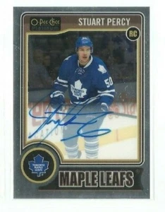  2014-15 O-Pee-Chee Platinum Rookie Autographs #RA12 Stuart Percy (ref 19845) - Picture 1 of 1