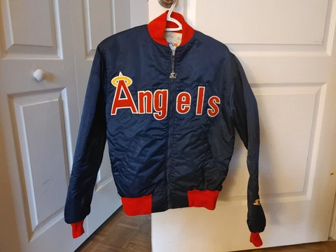 Vintage Starters California Angels Jacket Size Medium Good Condition Cover