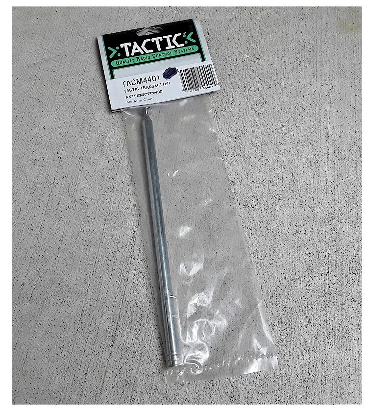 Vintage RC Radio Transmitter Antenna TX Tactic TACM4401 for TTX400 Heli-Max NIB - Image 1 of 1