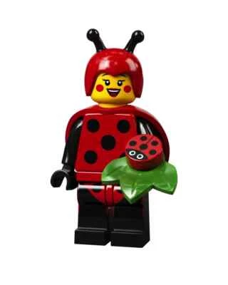 Lego CMF Minifigure Series 21 - No. 4 Ladybug Girl - 71029 Minifig fig Beetle - image 1 of 3