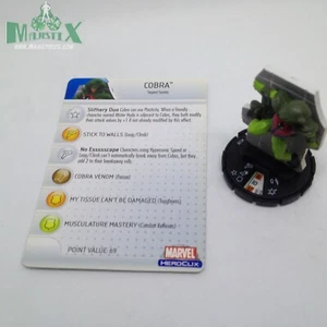 Heroclix Capitán América Set Cobra #038 ¡Figura rara con tarjeta! - Imagen 1 de 1