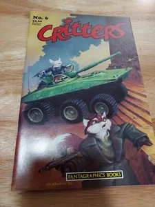 Critters #6 (1986) 9.0 VF/NM / Usagi Yojimbo Appears! - Picture 1 of 5