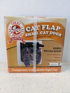 Cat Door Ideal Pet Products  Small 6 1/4 x 6 1/4 Lockable Flap Hardware Included
