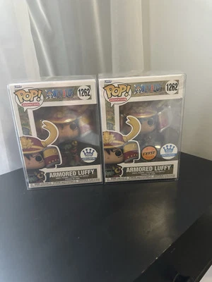Funko Pop One Piece Funko Excl OG Armored Luffy 1262 Paquete con P Foto 1 de 4