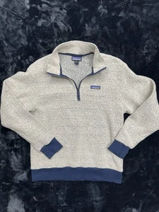 Patagonia Woolyester Fleece Pullover Jacke Wollmischung Oatmeal Medium - Bild 1 von 5