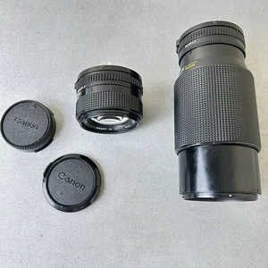 Canon Objektive 50 mm f/1,4 & 70–210 mm f/4 FD Mount - Bild 1 von 9