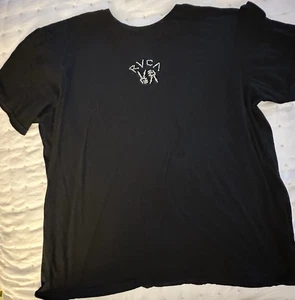 rvca negro hombre 2xl manos esqueleto - Imagen 1 de 4