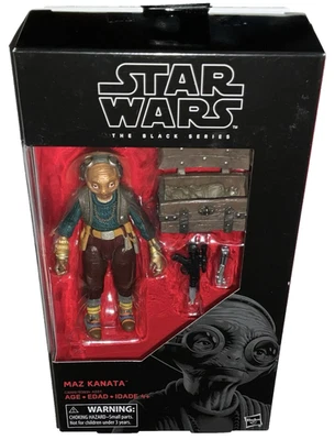 Figura Star Wars Serie Negra MAZ KANATA 6" #49 Episodio 8 Los Últimos Jedi Foto 1 de 4
