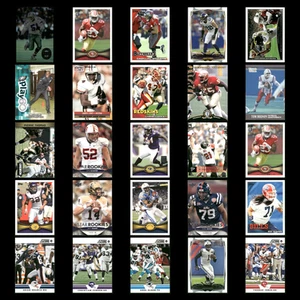 25 NFL Football Cards Lot NM Condition HOF RC Stars Collectors Set Variety - Picture 1 of 9