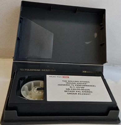 ROLLING STONES "ROUGH JUSTICE" Generic TV perf. (PROMO, BETACAM SP, PAL, Stereo) - Bild 1 von 2