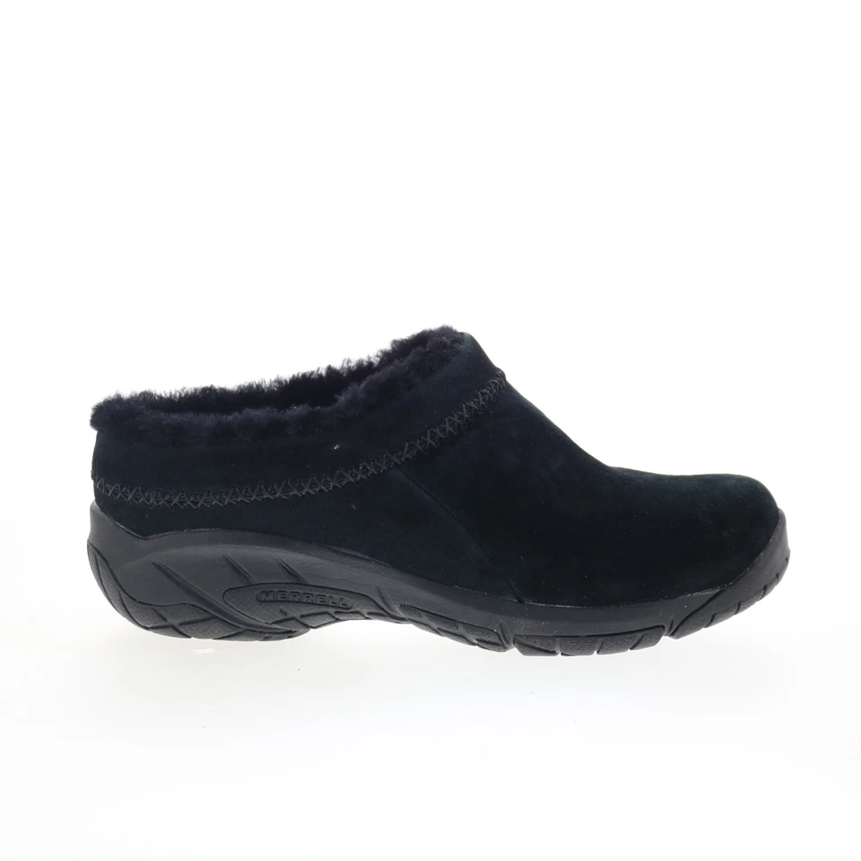 Merrell Encore Ice 4 J002028W Mujer Negro Ancho Gamuza Mocasín Zapatos Planos 6.5 Foto 1 de 4
