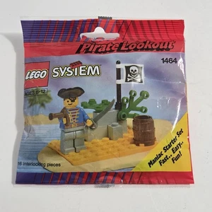 LEGO Pirates: Pirate Lookout (1464) BRAND NEW 1992 Minifigs Sealed Bag - Picture 1 of 8