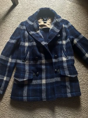 Abrigo Polo Ralph Lauren Rugby Lana Cuadros Talla XS Hombre Foto 1 de 4