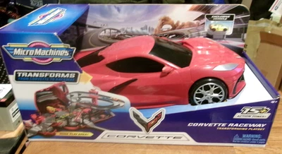 Micro Machines Corvette Raceway Transforms To 15+ Action Zones NIB - Image 1 of 4