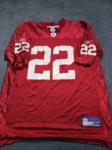 Maglia rossa Arizona Cardinals Emmitt Smith #22 Reebok On Field NFL taglia XL - Foto 1 di 6