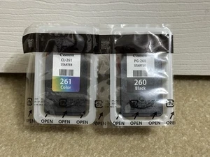 Genuine Canon 260 261 Ink Cartridge-OEM-Starter-For Canon 6420a 7020a Printer - Picture 1 of 1
